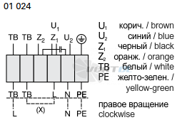 Rosenberg ERAE 180-4 B - описание, технические характеристики, графики